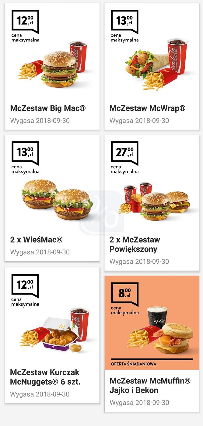 Gazetka promocyjna McDonalds str. 1