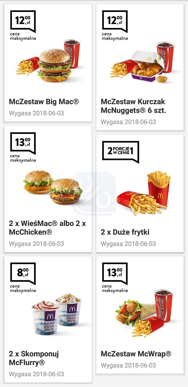 Gazetka promocyjna McDonalds str. 1