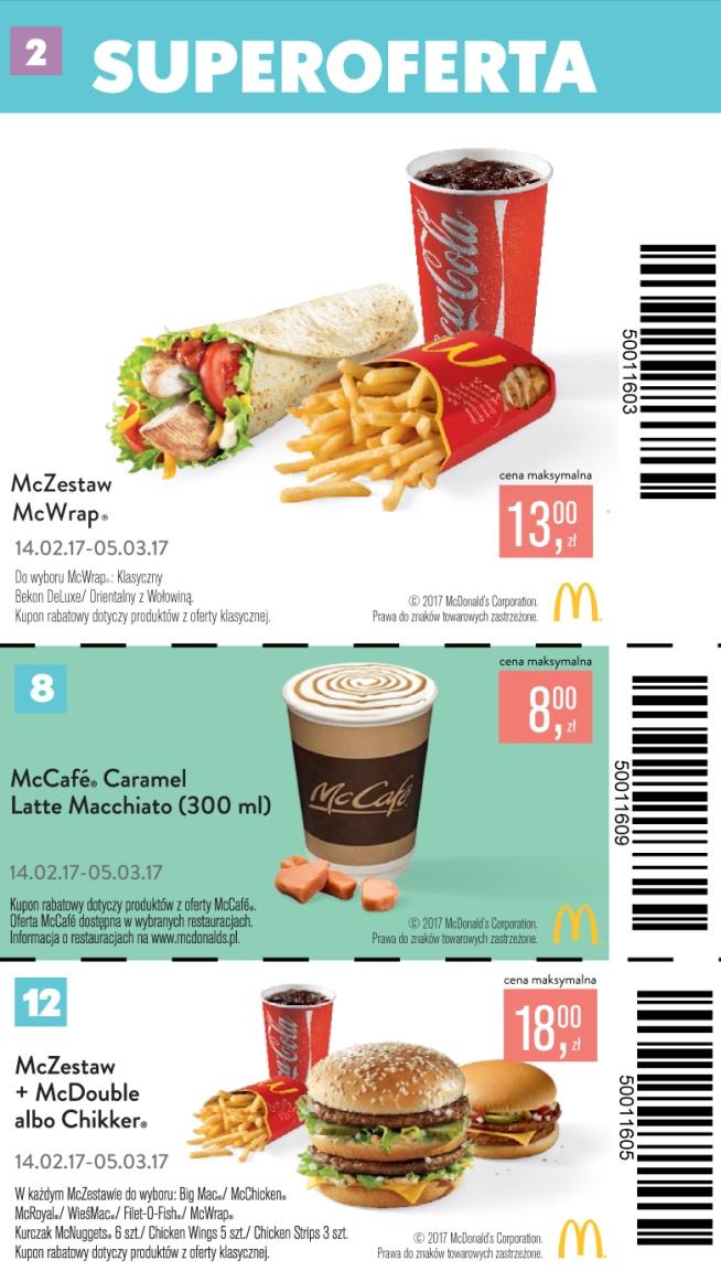 Gazetka promocyjna McDonalds str. 2