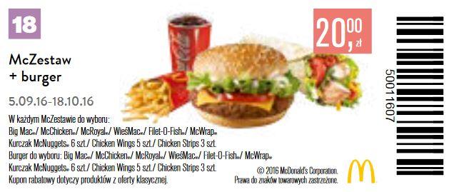 Gazetka promocyjna McDonalds str. 18