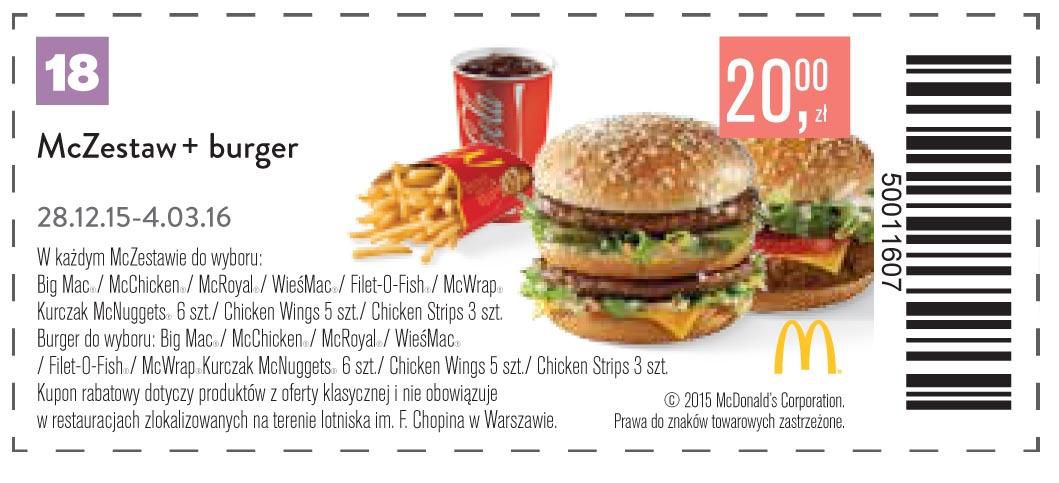Gazetka promocyjna McDonalds str. 19