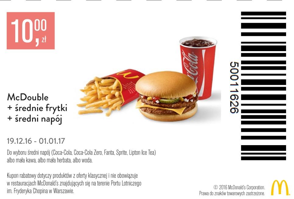 Gazetka promocyjna McDonalds str. 1