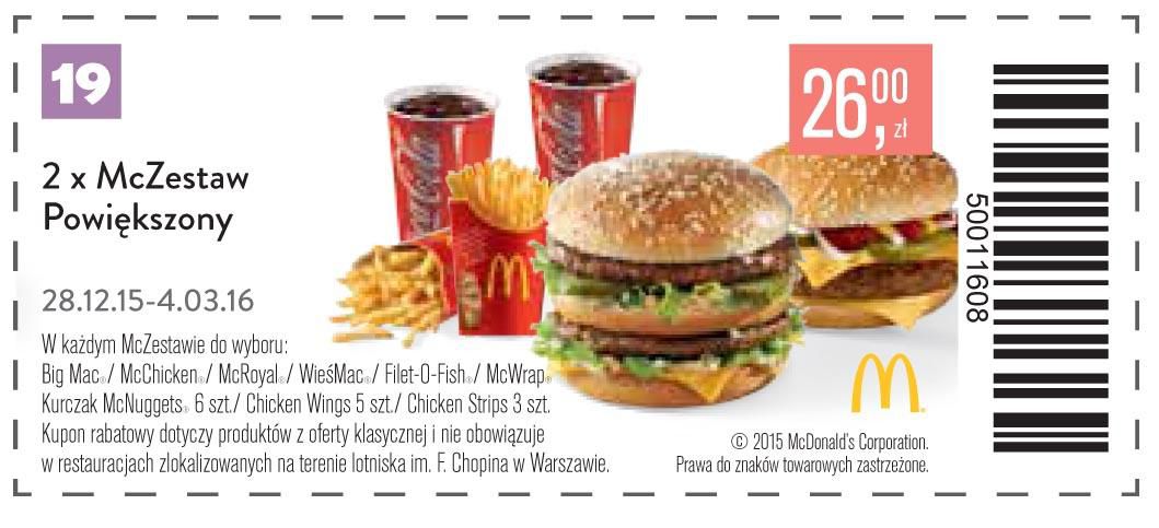 Gazetka promocyjna McDonalds str. 20