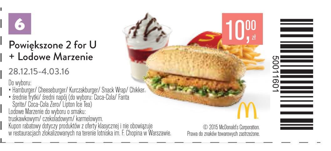Gazetka promocyjna McDonalds str. 6