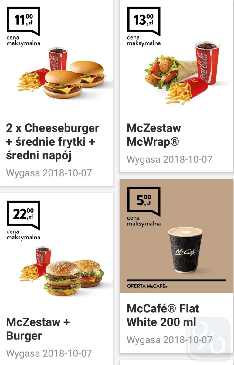 Gazetka promocyjna McDonalds str. 1